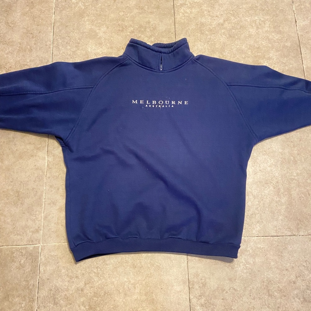 Melbourne Australia Neck Zip Up